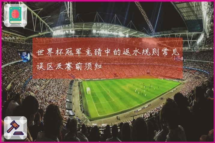 世界杯冠军竞猜中的返水规则常见误区及赛前须知